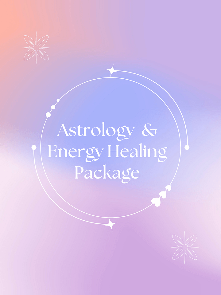 Astrology and Energy Healing Combo Reading product image (1)