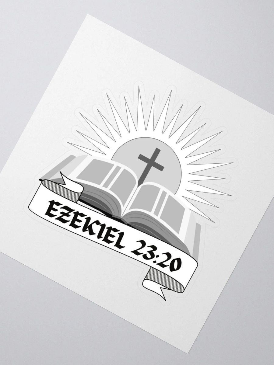 Ezekiel 23:20 - Kiss Cut Sticker product image (5)