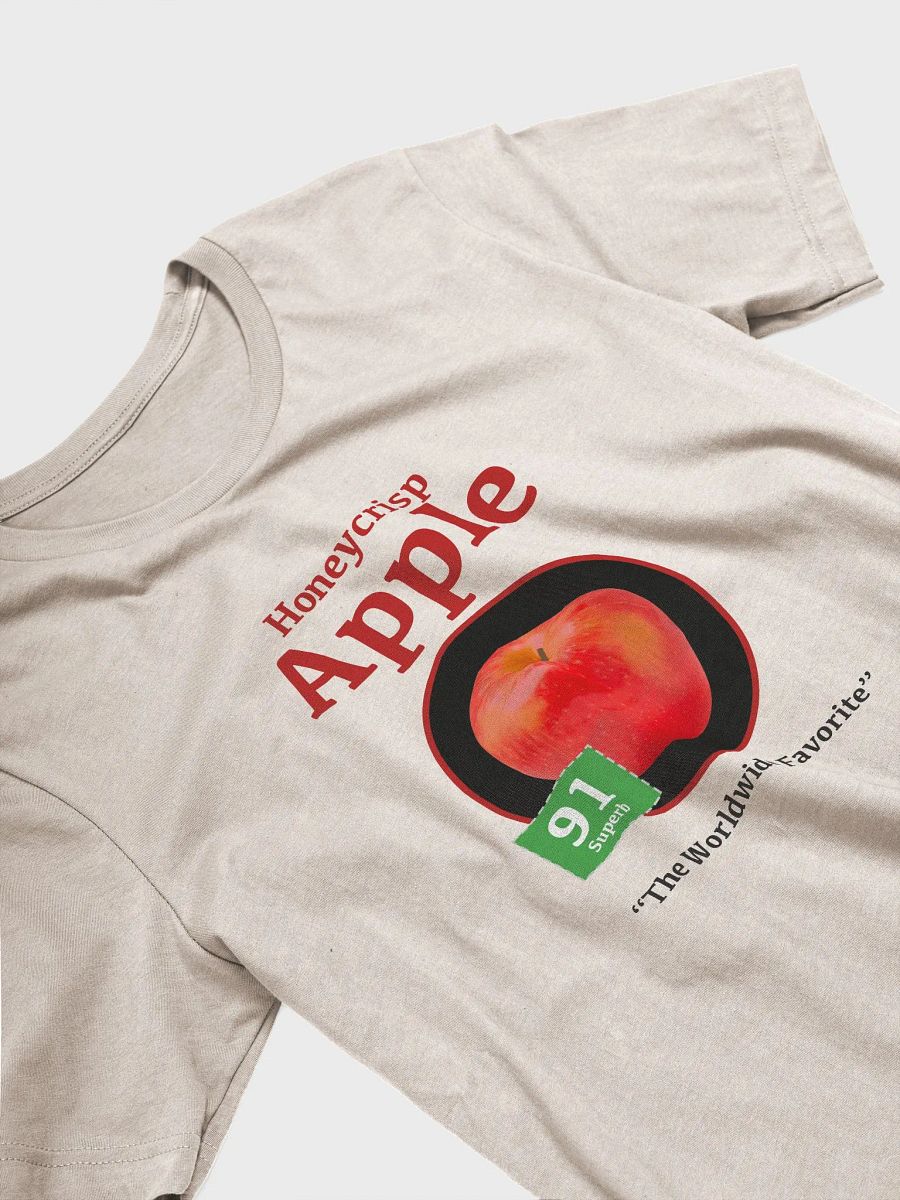 APPLE RANKINGS: Honeycrisp Apple T-Shirt (Slim Fit) product image (3)
