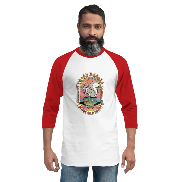 Pooky Doodle Robot Raglan Tee product image (2)
