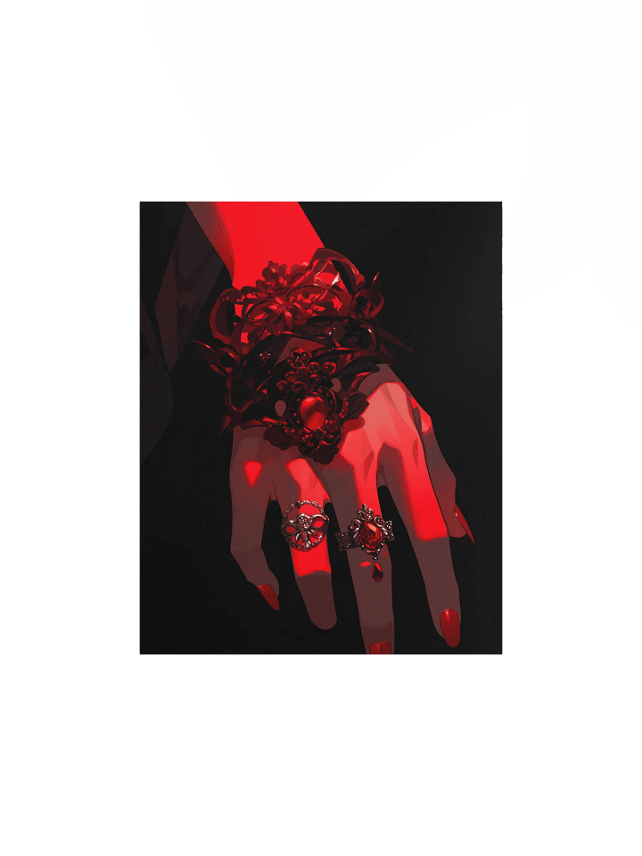 Gothic Floral Adornments Poster product image (4)