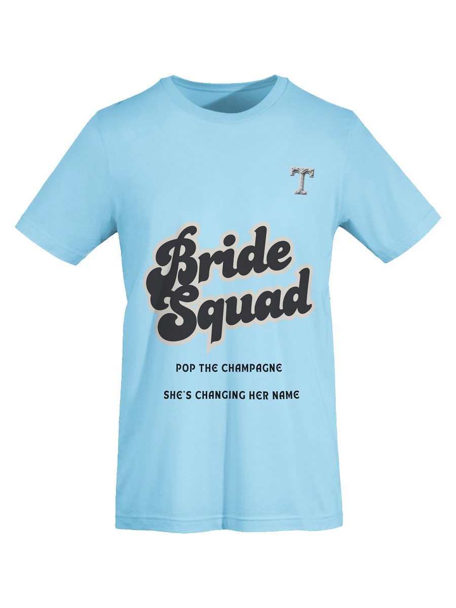 Bride Squad Cursive T-Shirt product image (61)