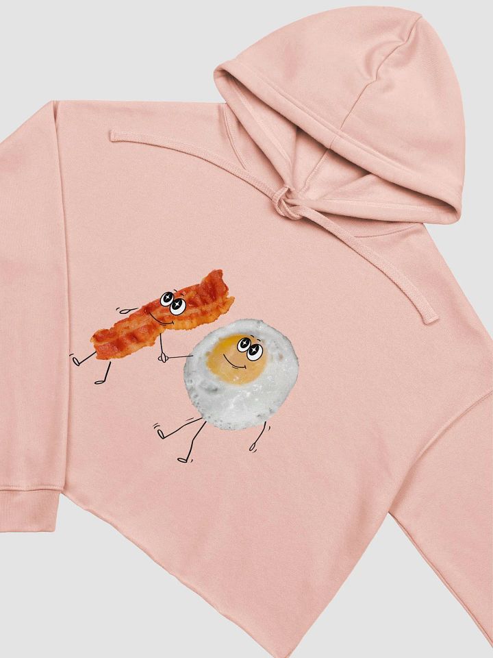 Breakfast Besties Bacon & Eggs Cropped Hoodie product image (1)