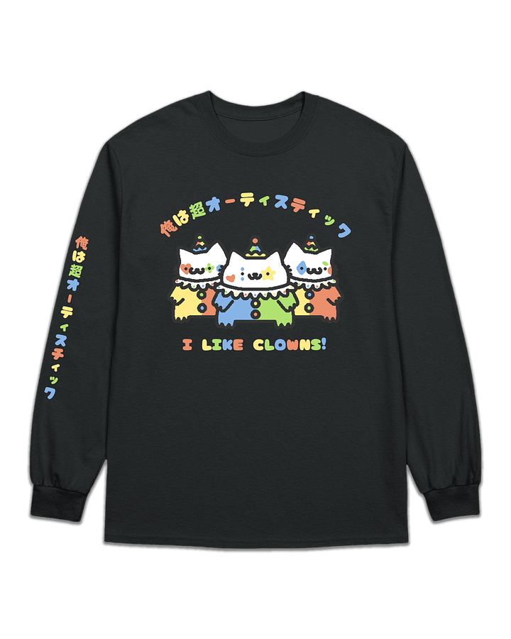 I LIKE CLOWNS longsleeve product image (1)