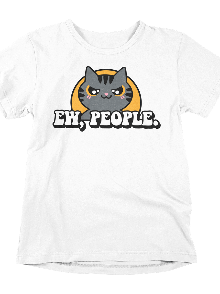 Cat Lover's Confession Tee: Ew, People! product image (1)