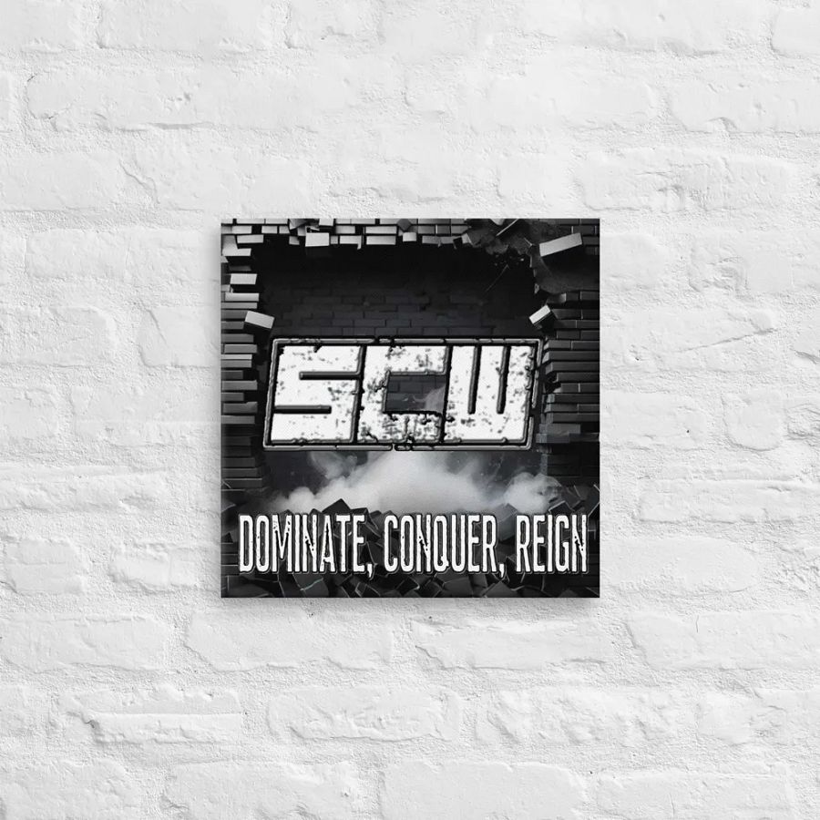 SCW Logo and Mantra Canvas Poster product image (12)