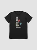 dMany T-Shirt (black) product image (1)