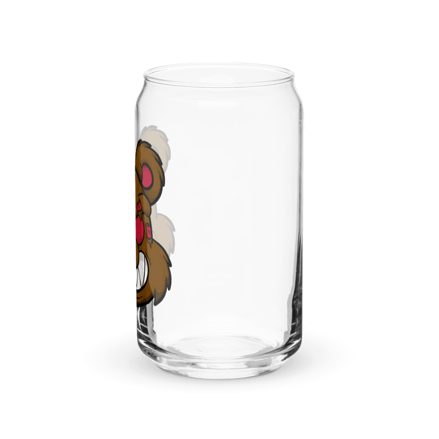 Horror Bear Head Glass Can product image (10)