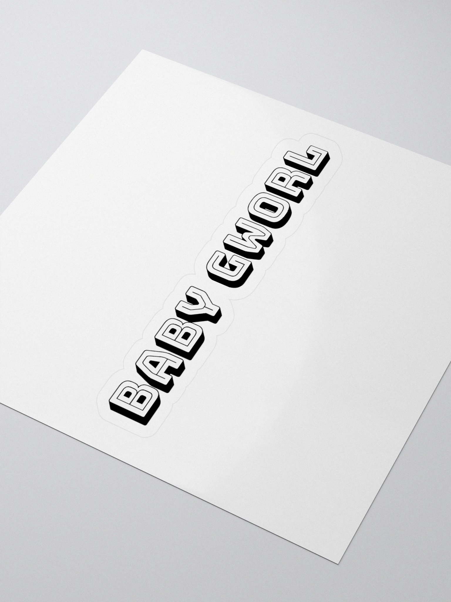 Baby Gworl Sticker product image (3)