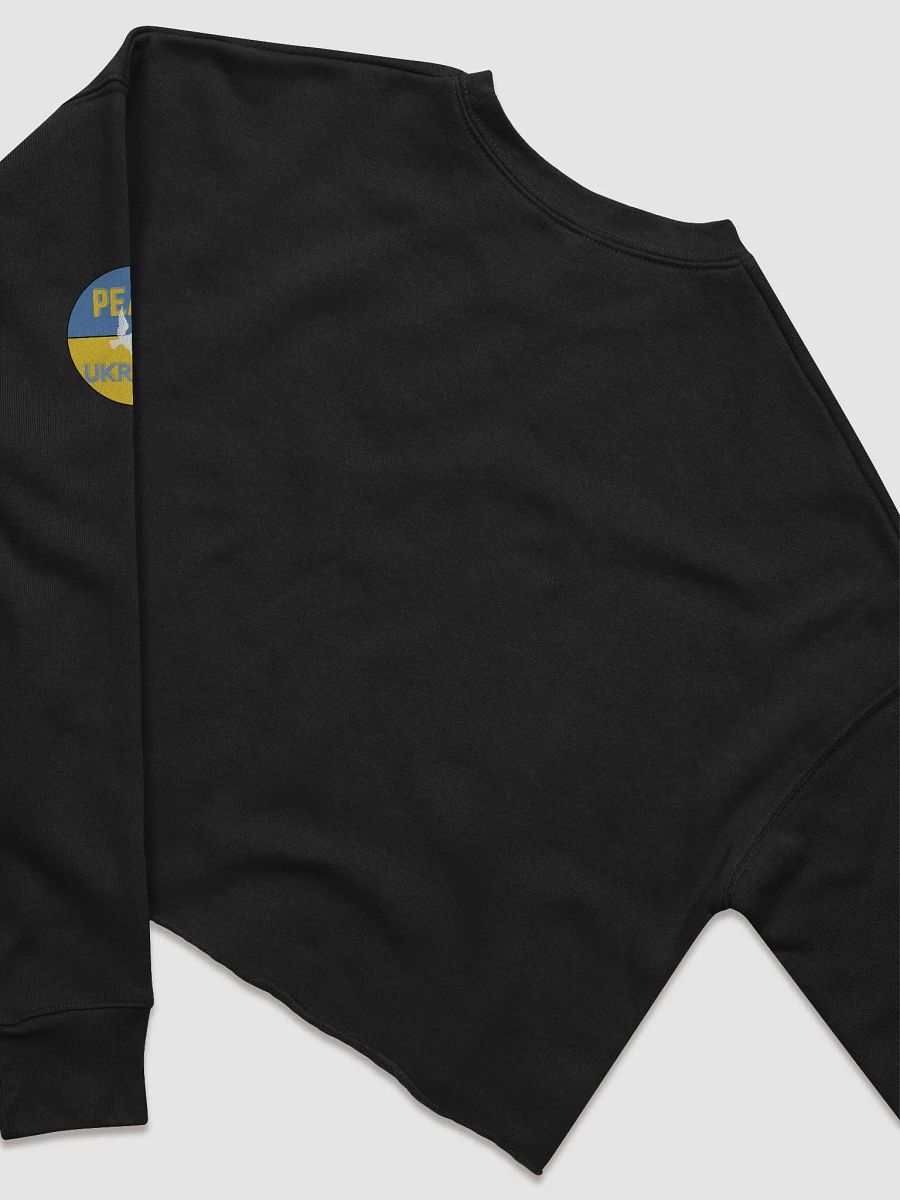 Peace in Ukraine Crop Sweatshirt product image (4)