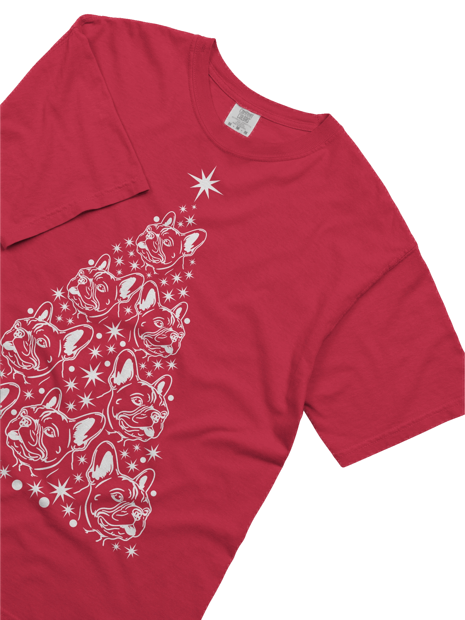French Bulldog Christmas Tree T-Shirt product image (7)
