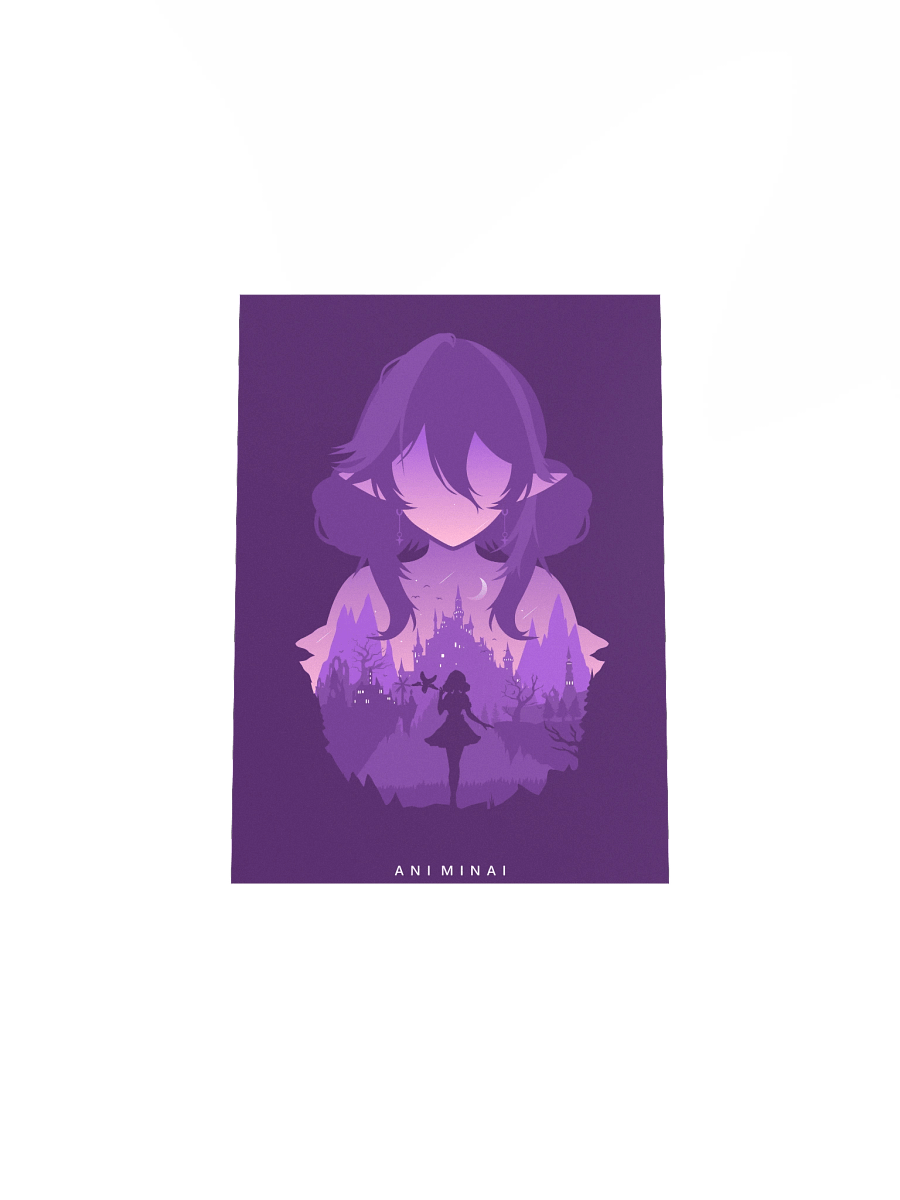 Enchanted Silhouette Landscape Poster product image (24)
