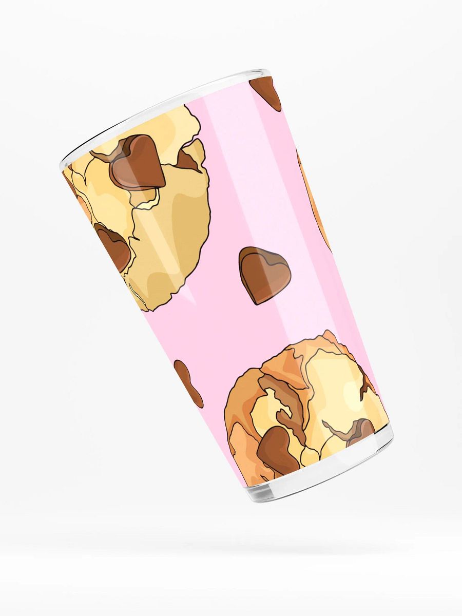 Heartfelt Cookie Pattern Shaker Pint Glass product image (4)