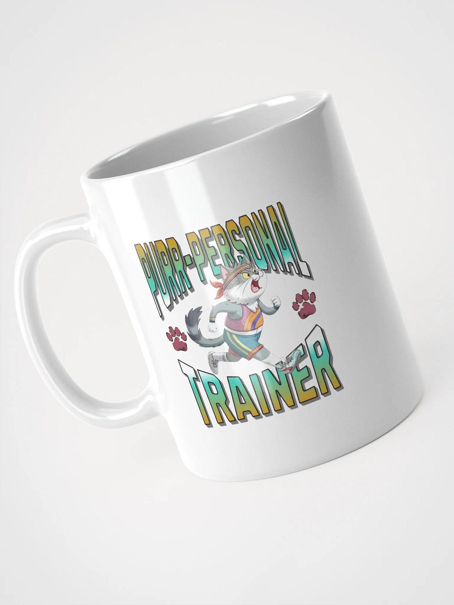 Purr Personal Trainer Cat Mug product image (2)
