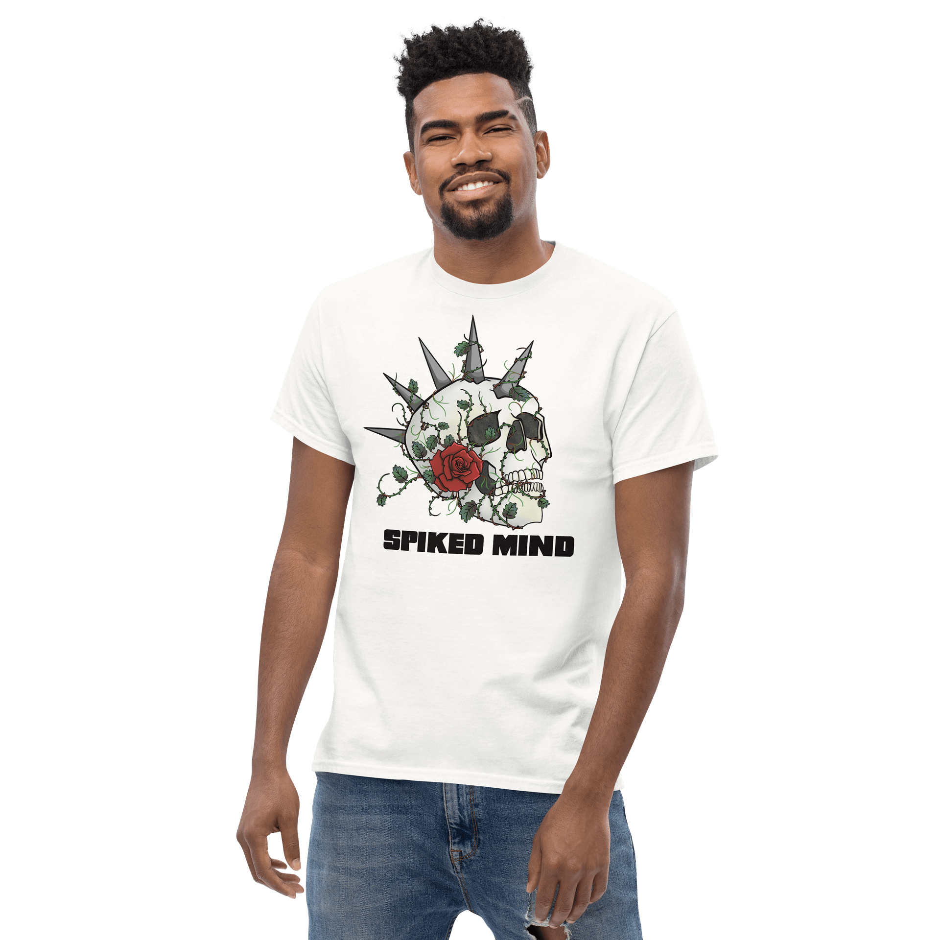 THE Spiked Mind Tee (White) product image (3)