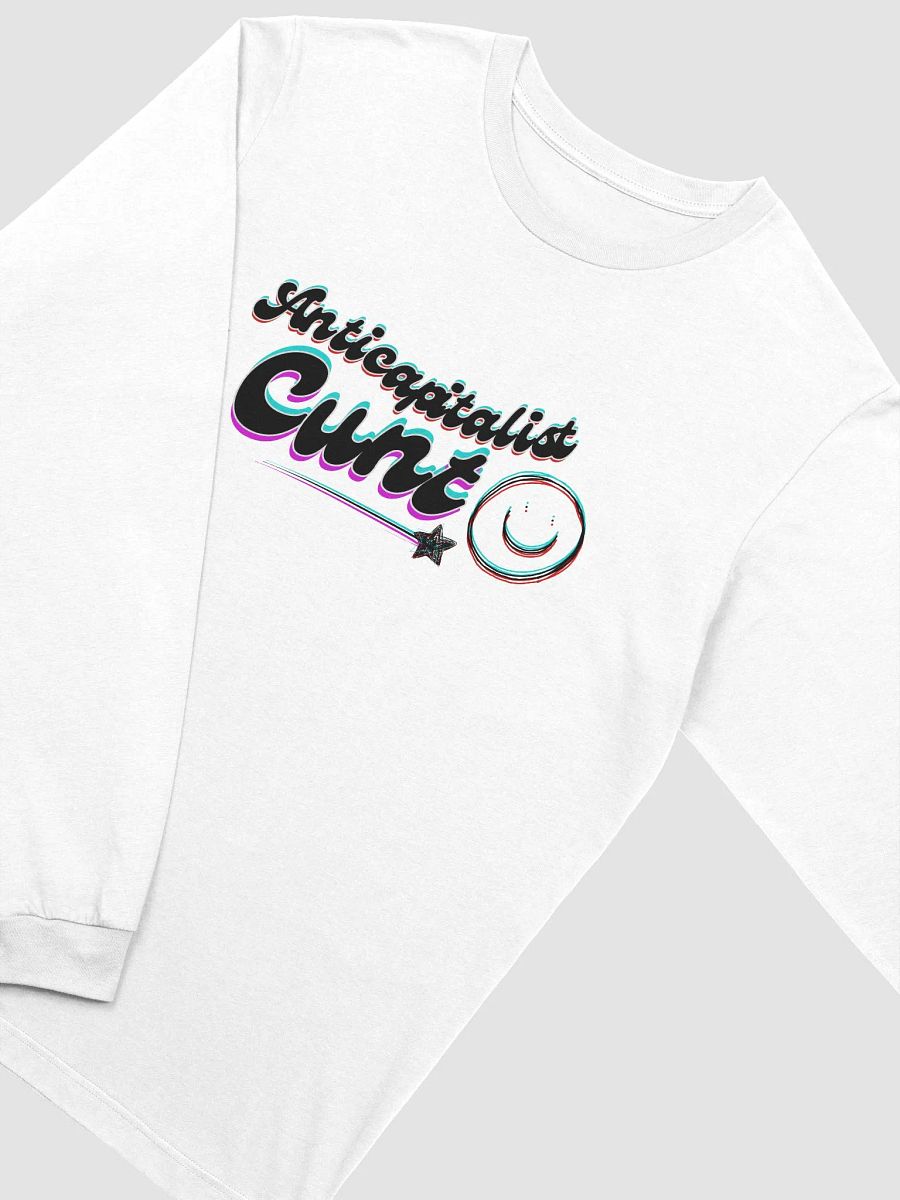 ANTICAPITALIST C*NT 3D long sleeve supersoft tee product image (15)
