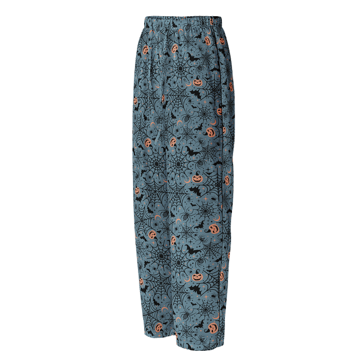 Retro Halloween Pajama Pants in Soft Indigo product image (1)