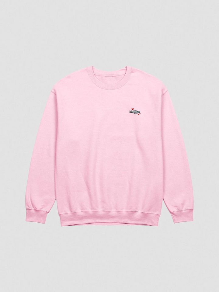 actually salmon embroidered crewneck product image (11)