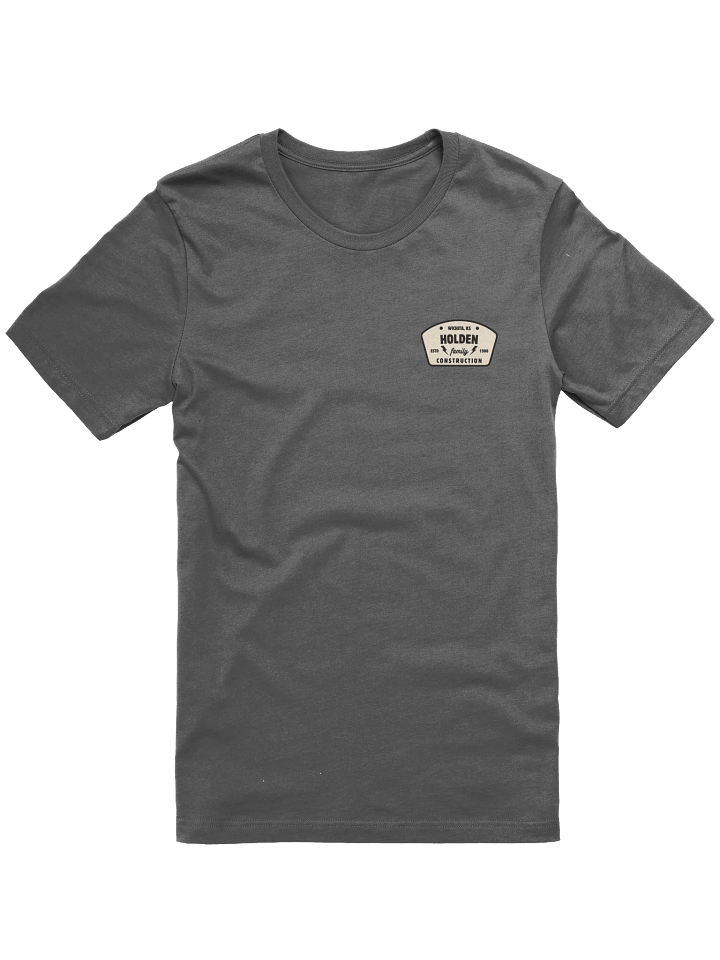 Holden Family Construction Logo T-Shirt product image (5)
