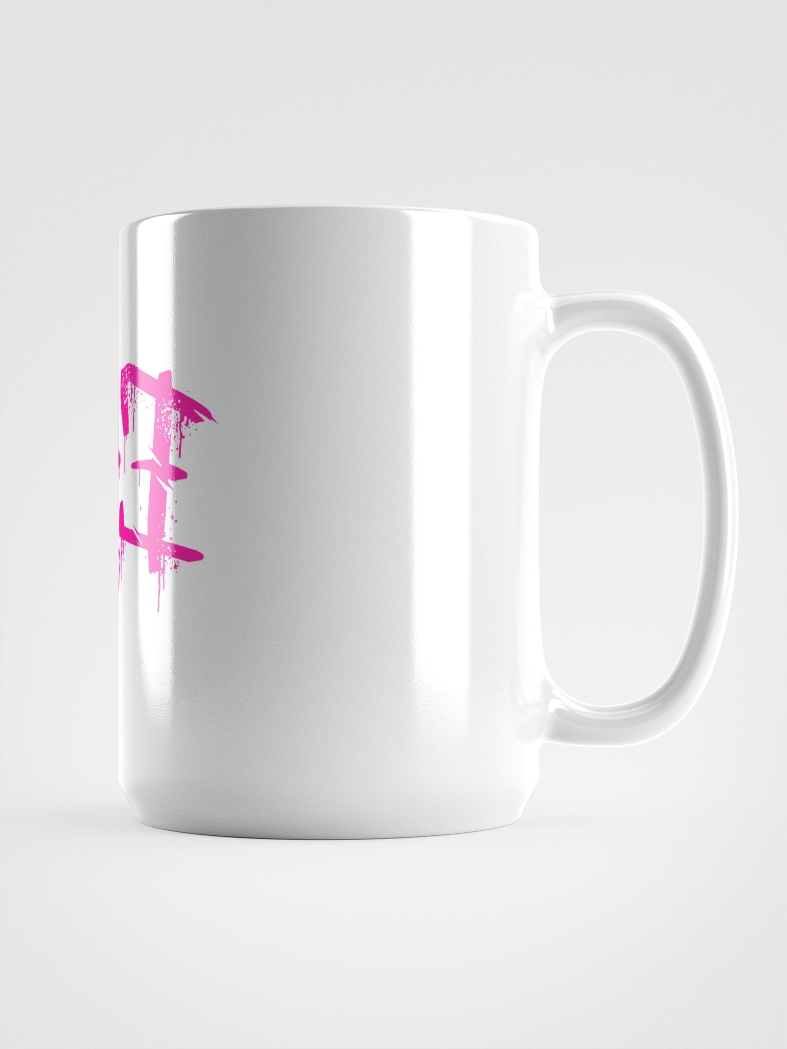 Explorer 4 Ever Pink White Glossy Mug product image (1)
