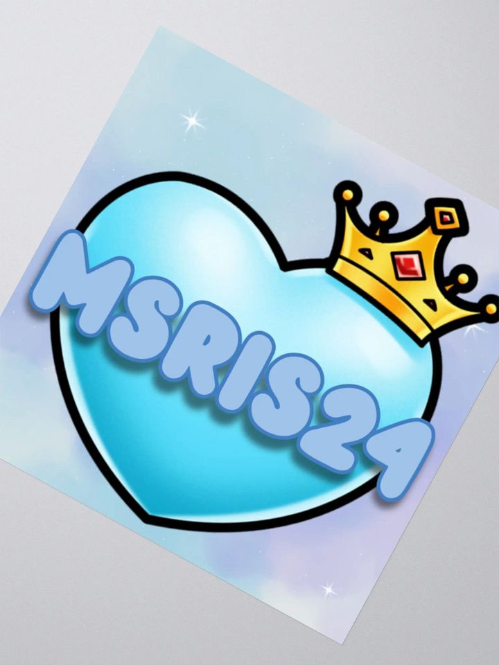 Crown Heart Sticker product image (2)