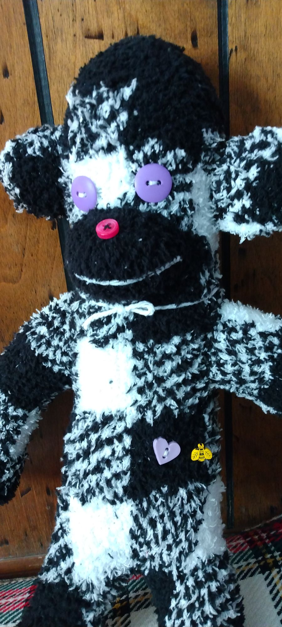 Lovely Plush Monkey, handmade with love by Miss Maria product image (2)