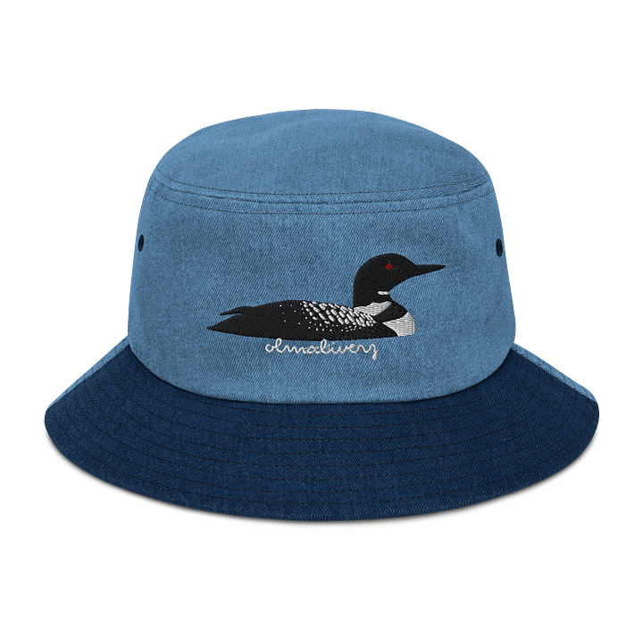 daily bird - loon bucket hat product image (1)