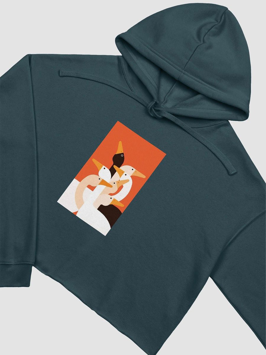 Boho Style Geese Heads Crop Hoodie product image (20)