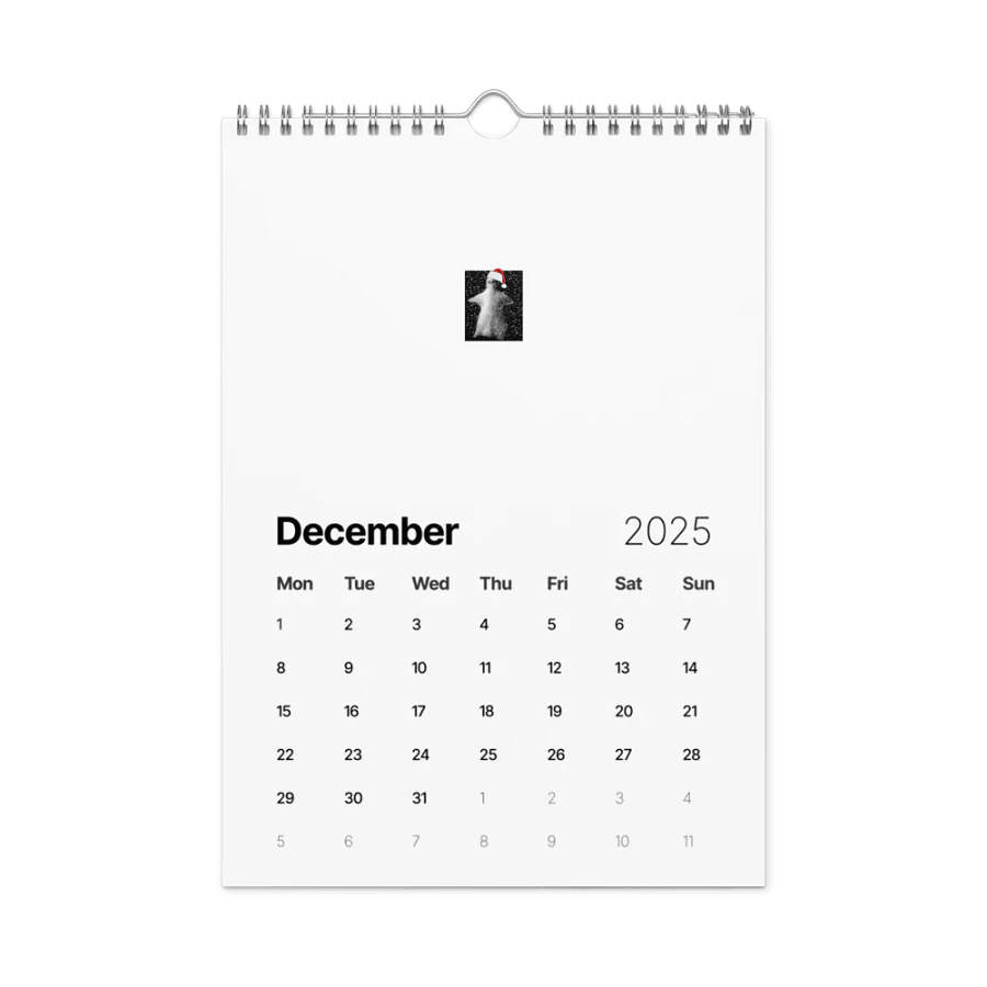 Dave The Ghost Calendar V1! product image (4)