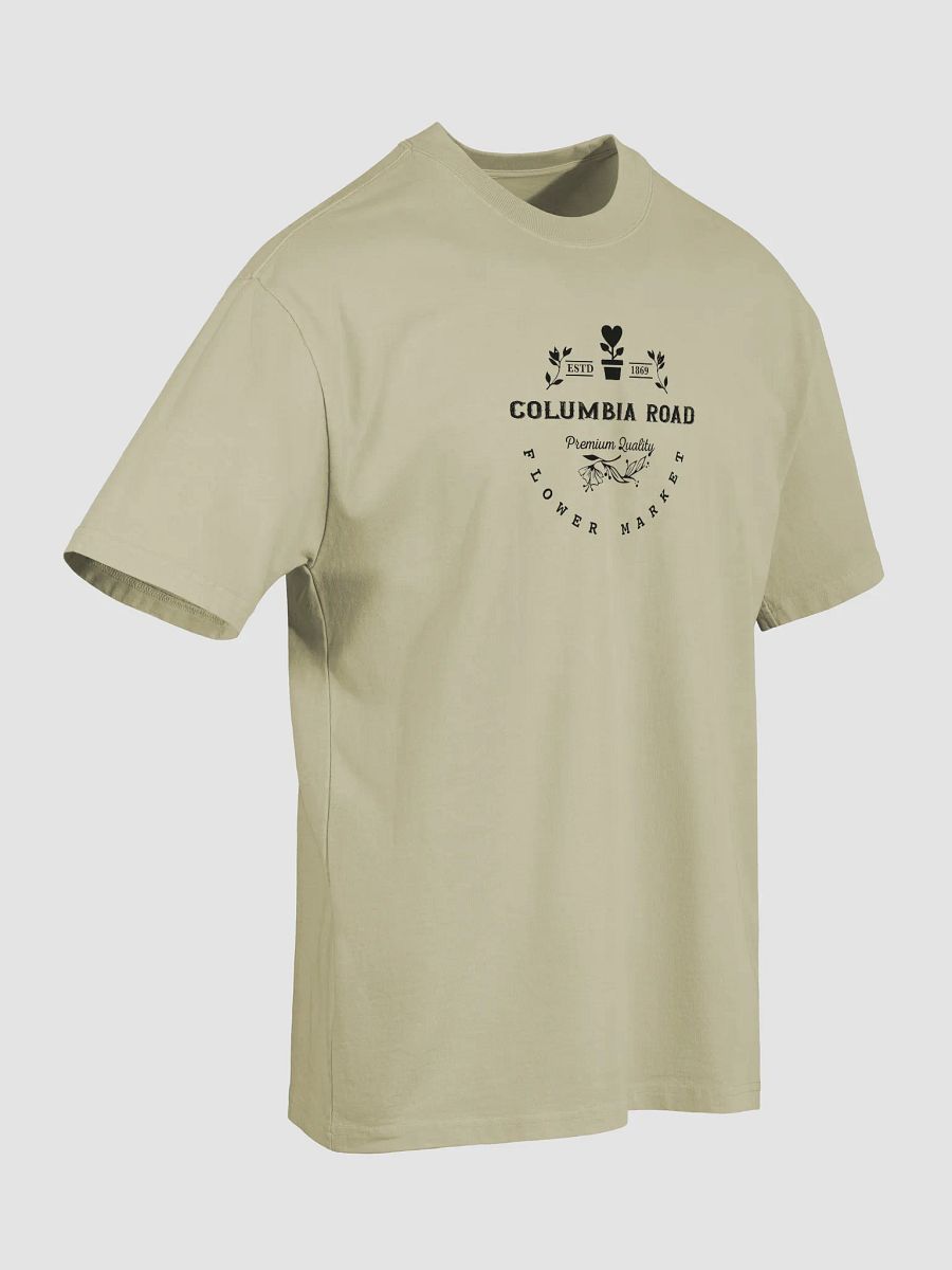 Columbia Road Market Vintage Vibes Oversized Tee (Faded Eucalyptus) product image (7)