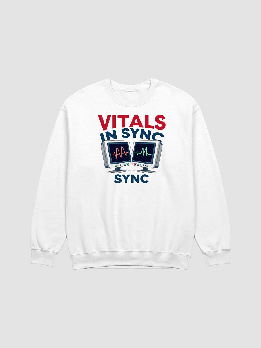 Synced Vital Signs Crewneck Sweatshirt product image (2)