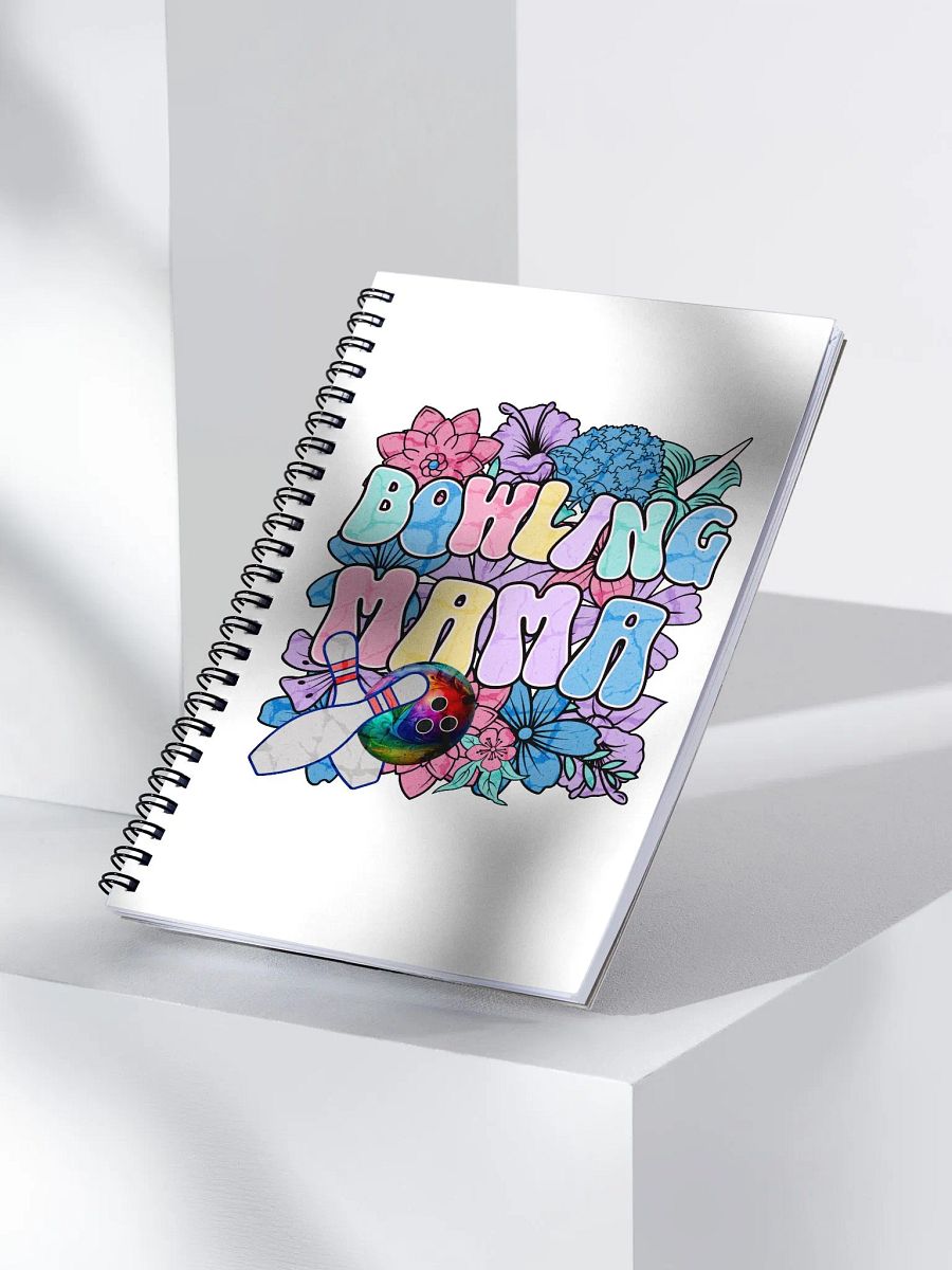Bowling Mama Floral Notebook product image (2)