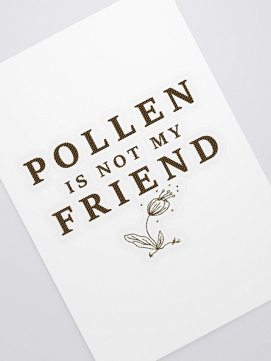 Seasonal Allergies: Pollen is not my Friend product image (1)