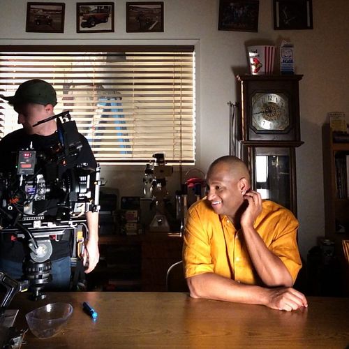 I tend to keep the energy on set as light as possible. I find that the higher my energy is, the higher the crew’s tends to be...