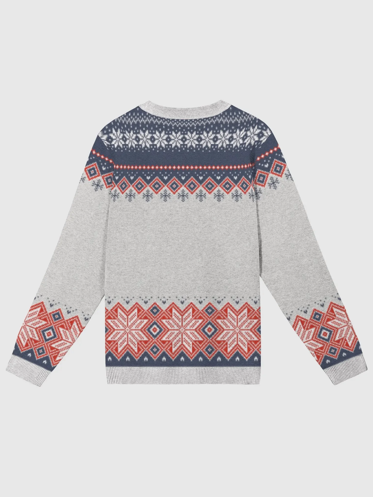 Knitted Crewneck Sweater - 