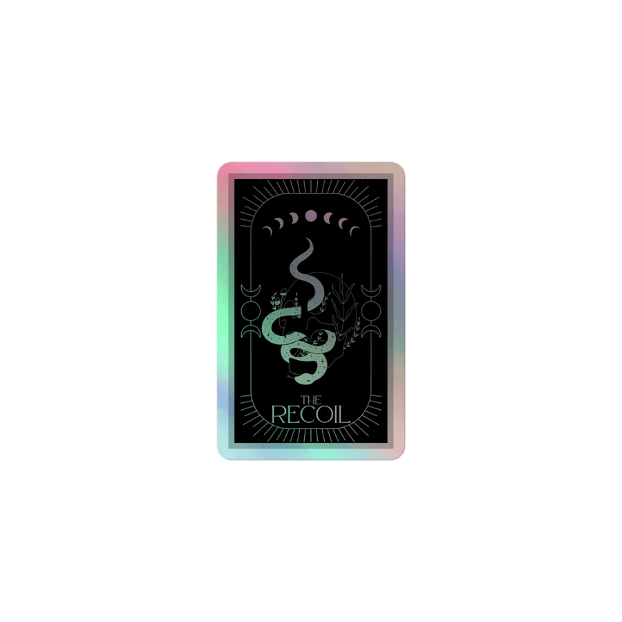 The Recoil Holographic Sticker product image (1)