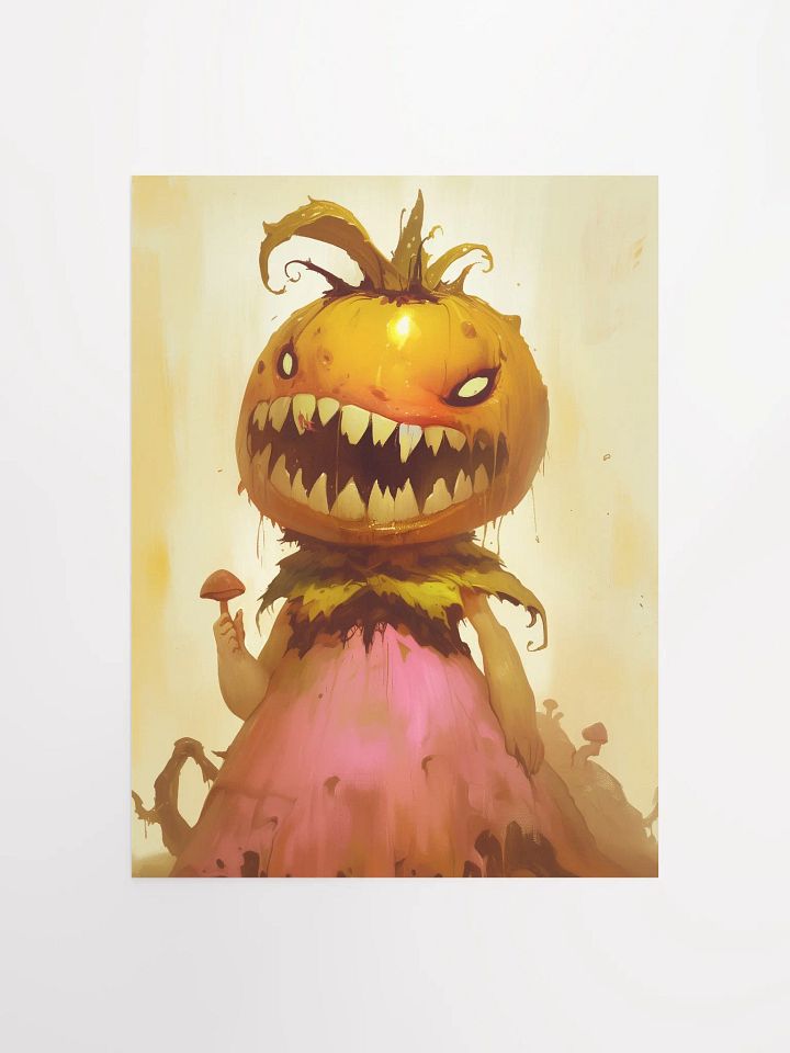Menacing Smile Matte Poster product image (1)