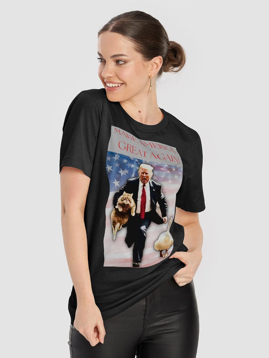 American Trump MAGA shirt with flag product image (8)