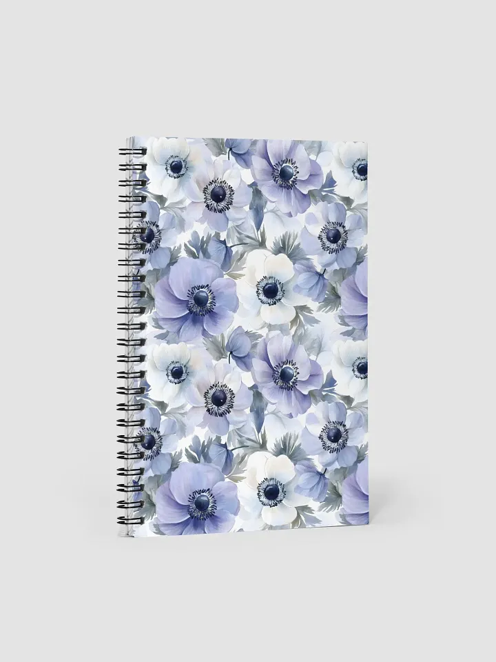 Anemone Spiral Notebook product image (1)