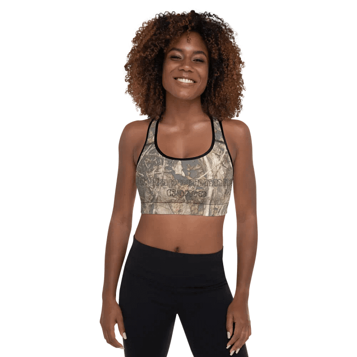 Padded Sports Bra - Dead Split - It Happennnns Camo product image (1)