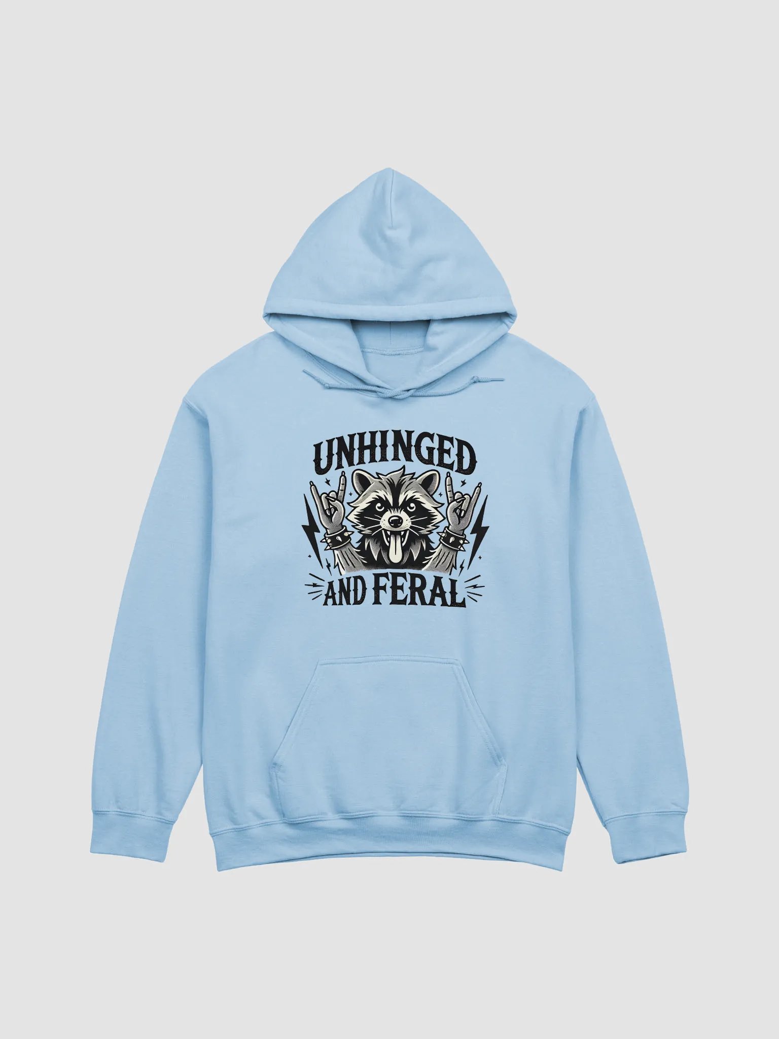 Unhinged And Feral Hoodie product image (1)