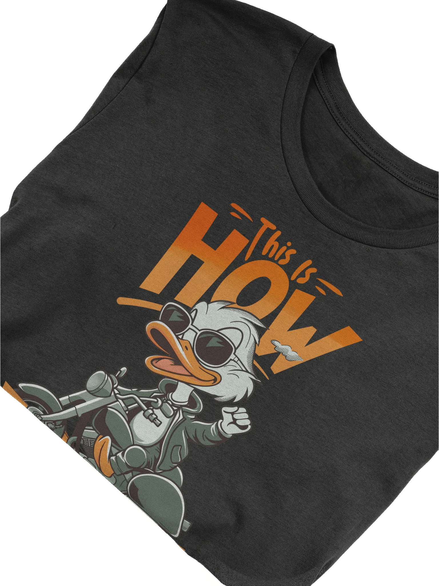 This is How I Roll - Funny Bike T-shirt product image (5)