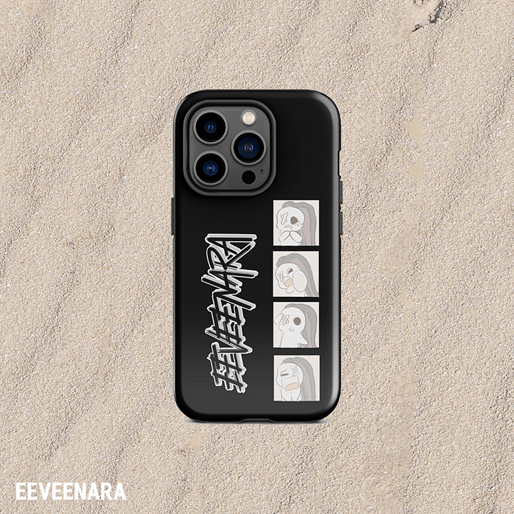 EV BUNNIES IPHONE CASE - [BLACK] product image (1)