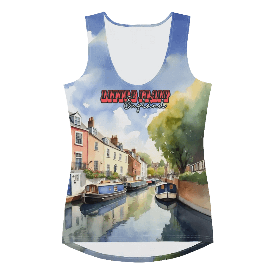 Little Italy - England - All Over Print - Watercolor - Tank Top product image (9)