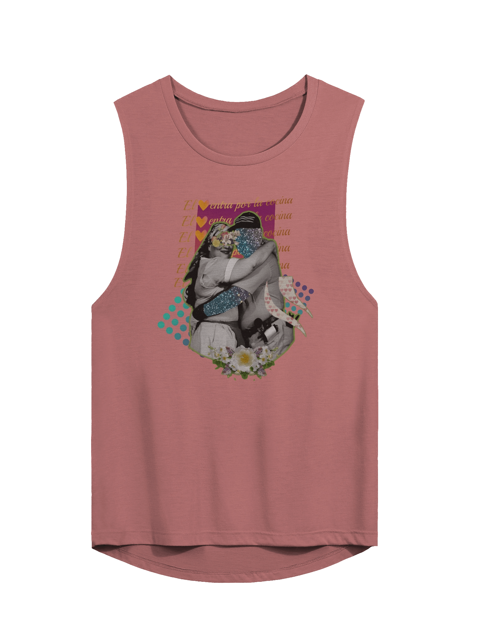 El amor y la Cocina (Flowly Muscle Tank top) product image (1)