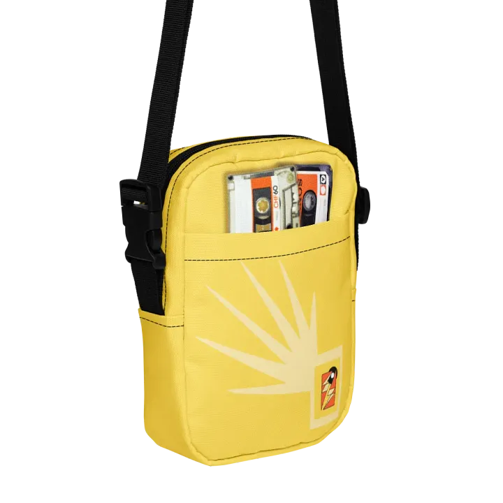 TB 303 Chill-out Lady by Frank Fonik, Techno EDM Utility Crossbody Bag product image (2)