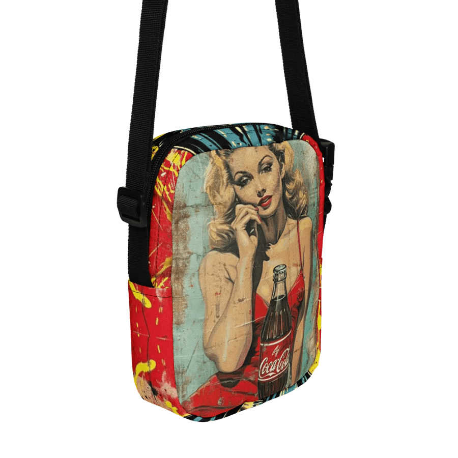 Buhay Tuklas Pop Art Coca-Cola All-Over Print Crossbody Bag product image (5)
