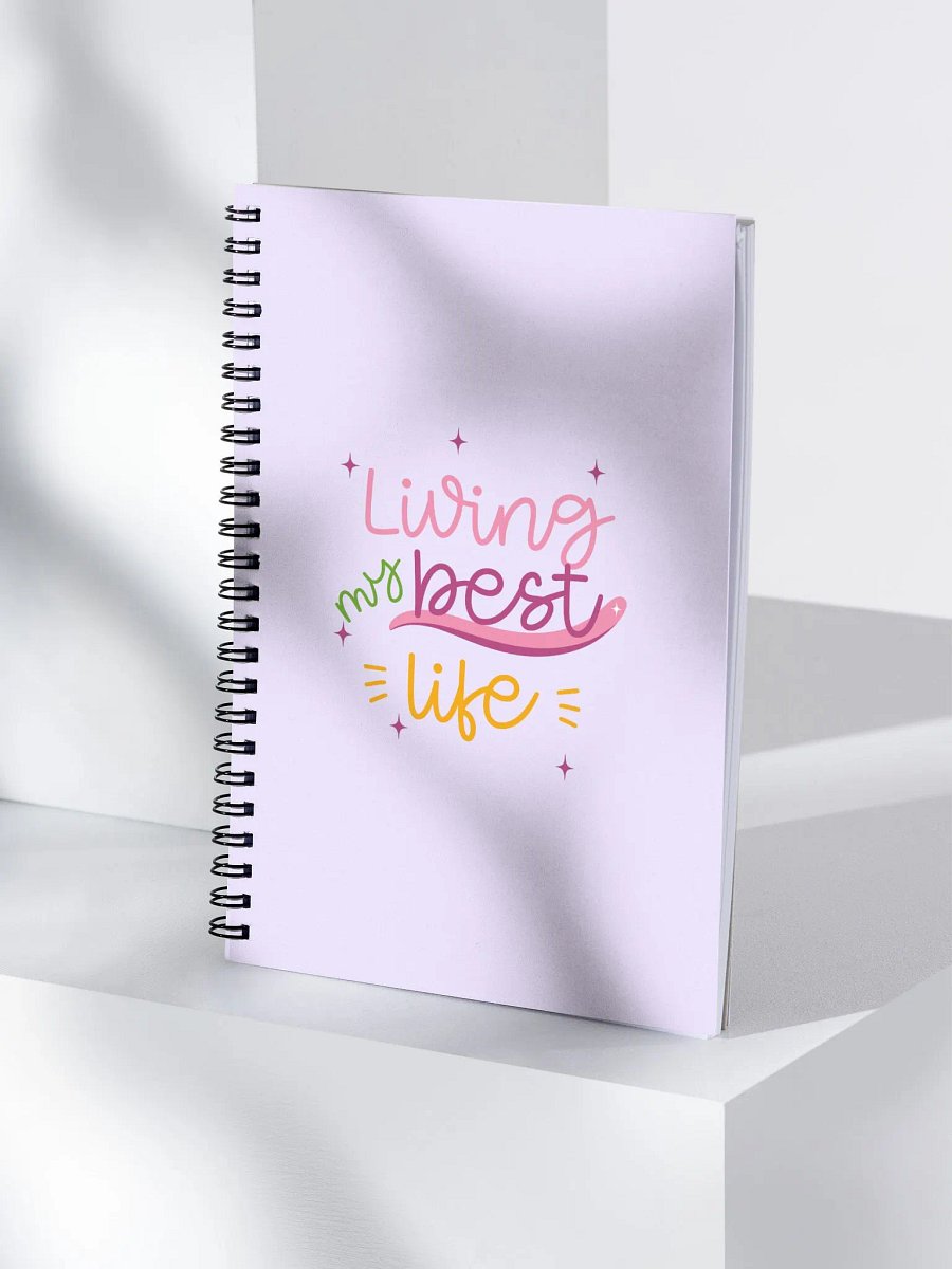 Living my Best Life Notebook product image (3)