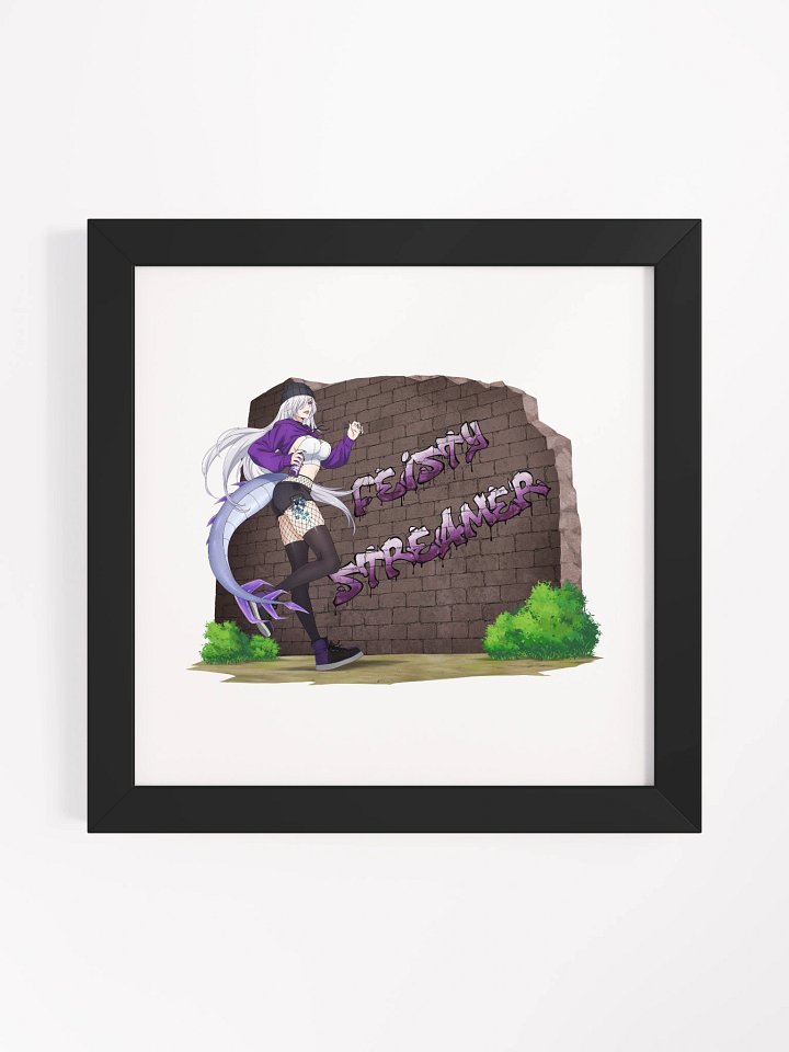 Feisty Streamer Framed Poster product image (1)