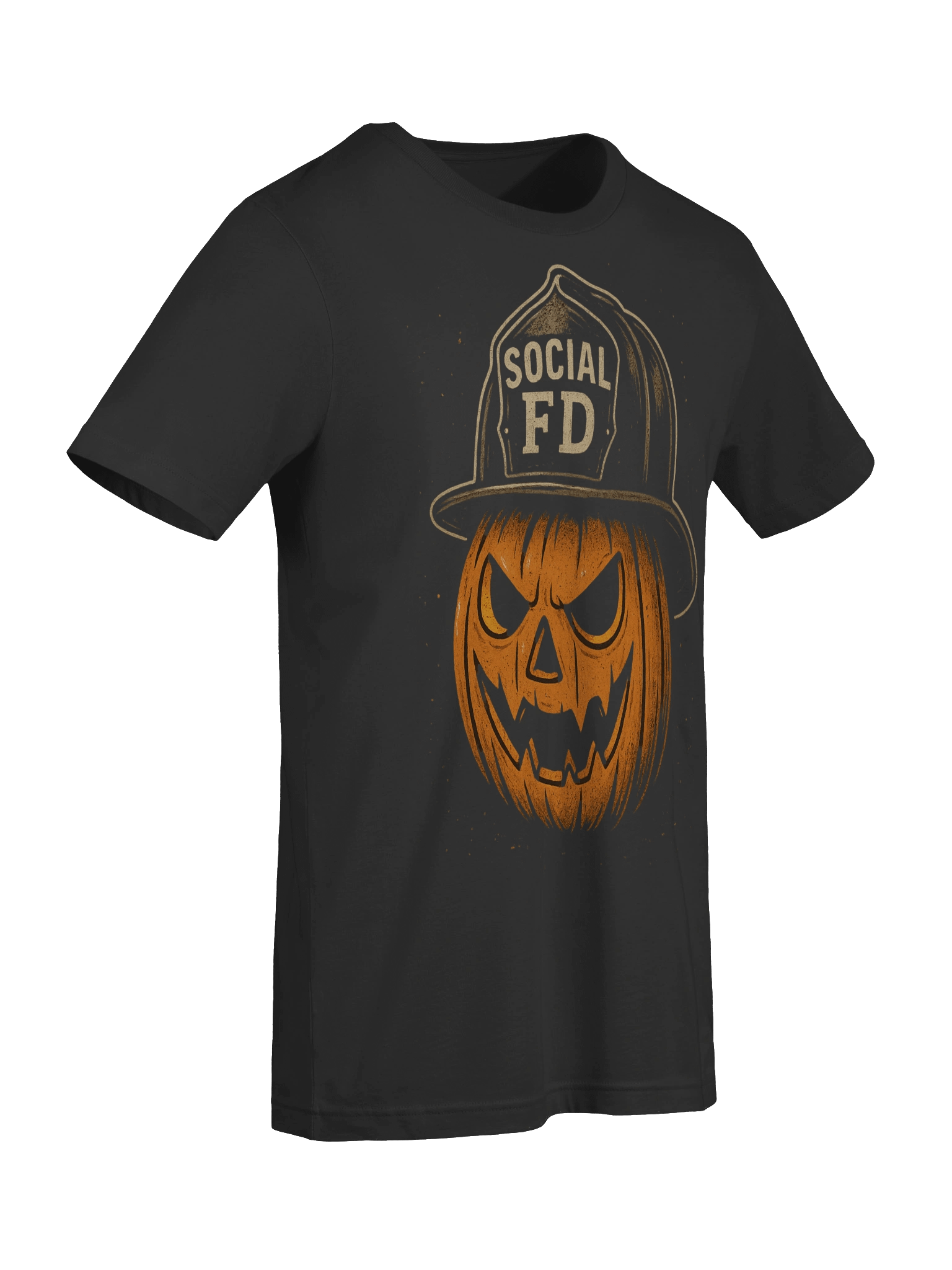 Spooky Social FD Pumpkin T-Shirt product image (21)